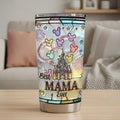 Best Mama Ever Inspired Tumbler 2D Flat, Personalized Mom Gift, Magical Castle Travel Cup for Mother’s Day
