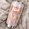 Personalized Hairstylist Tumbler with Name Sophia, Custom Hair Tools Cup, Beauty Salon Gift, Hairdresser Mug, Cosmetology Gift for Women
